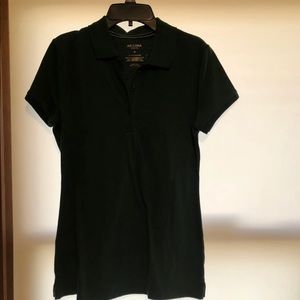 Forest green polo shirt